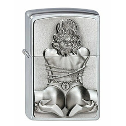 Zippo briquet, Bondage Gi, 3-D Emblème, Chromé