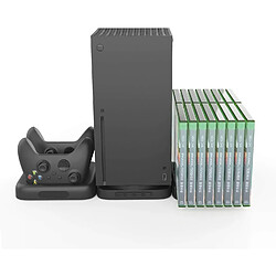 Avis Winkoo.fr Socle pour Xbox avec 2 stands de charge pour les manettes et un rangement pour les jeux