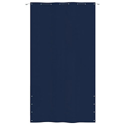 vidaXL Écran de balcon Bleu 160x240 cm Tissu Oxford