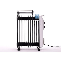 Purline Radiateur bain d'huile faible consommation avec grille de séchage amovible