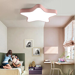 Avis Universal Plafonnier de 40cm, plafonnier à LED Macaron moderne pour chambre d'enfant, éclairage décoratif de jardin d'enfants simple, rose