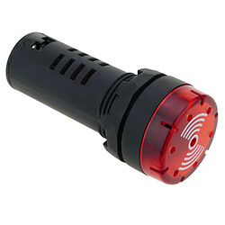 Bematik Buzzer 22mm 220 VAC pour panneaux de commande signal sonore rouge