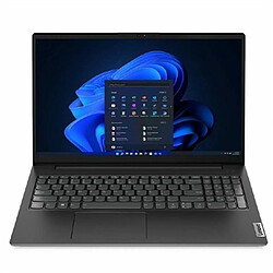 Ordinateur Portable Lenovo V15 15,6" Intel Core I3-1215U 8 GB RAM 512 GB SSD Qwerty US Noir