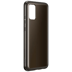 Coque Samsung Galaxy A02s Silicone Souple Fine Légère Original Clear Cover Noir