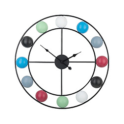 Beliani Horloge multicolore REIDEN