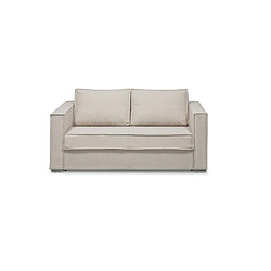 Inside 75 Canapé convertible EXPRESS MAJORQUE 160 cm matelas 18 cm sommier lattes coloris beige