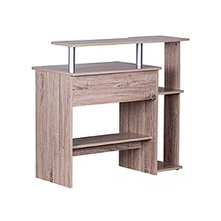 Acheter Mes Bureau informatique avec rangements 94x49x91 cm naturel