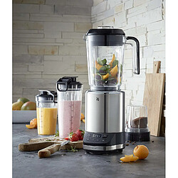 Wmf Blender électrique multifonctions de 1,2L avec 3 programmes automatiques 1200W gris noir