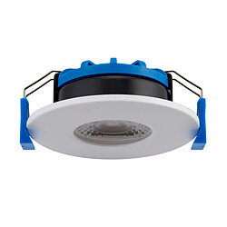 Saxby Downlight Encastrable IP65 7W Peinture Blanc Mat IP65 