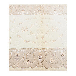 Vidal Tapis de laine 150x81 beige Darya pas cher