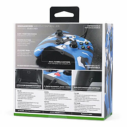 Power A Pack Manette XBOX ONE-S-X-PC CAMOUFLAGE BLEU EDITION Officielle + Casque Gamer PRO H3 SPIRIT OF GAMER XBOX ONE/S/X/PC