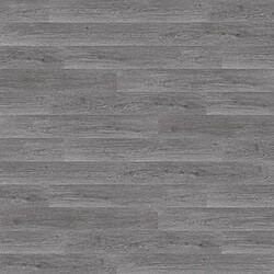 ML-Design Revêtement de sol PVC à clic planches en vinyle gris chêne 1,54 m² 4,2 mm 7 lames