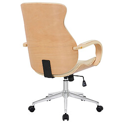 Non Chaise de bureau Melilla simili cuir pas cher