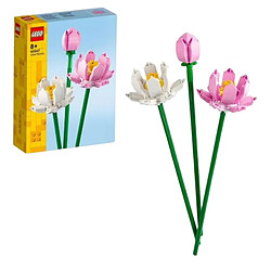 Lego 40647 Jouet de Construction Fleurs de Lotus Artificielles en 220 pièces Multicolore