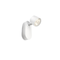 spot à led - philips myliving star - 1 x 4.5w - blanc - philips 562403116