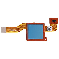 Wewoo Câble flexible Capteur d'empreinte digitale Câble Flex pour Xiaomi Redmi Note 5 Bleu 