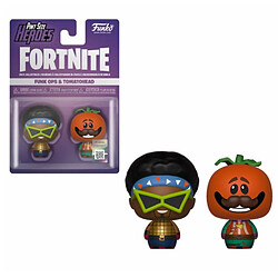 Fortnite - Pack 2 figurines Pint Size Heroes Funkops & Tomatohead 6 cm