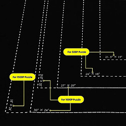 Avis Universal Puzzle Puzzle Coussin de rangement pouvant contenir jusqu'à 1500 pièces, puzzle pour adultes et enfants Economie, Environnement
