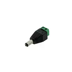 Optonica Connecteur pour Ruban LED DC Mâle Noir et Vert