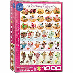 Puzzle Saveurs de crAme glacAe Eurographics (1000 piAces), Puzzle 1000 piAces