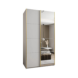 Abiks Meble Armoire à portes battantes Lux 3 245,5/140/64 2 portes