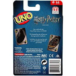 Mattel Games UNO Harry Potter Jeu de cartes - 2 a 10 joueurs - 7 ans et + pas cher