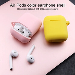 Avis Wewoo Coque Protection Étui en silicone Bluetooth pour écouteurs anti-goutte pour Airpods / Apple (noir)