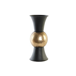 Vase DKD Home Decor Noir Métal Cuivre Vintage (14 x 14 x 32 cm)