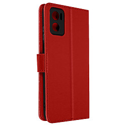 Étui pour Motorola Moto E22 et E22i Portefeuille Tactical Field Notes rouge