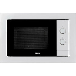 Teka Micro ondes Encastrable MB 620 BI W, 20 litres, 700w, Niche de 38 cm