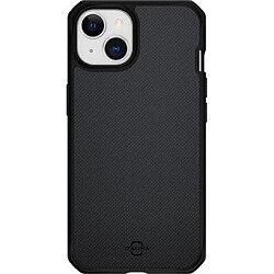 Itskins Coque pour iPhone 14 Plus Renforcée Ballistic Nylon R Noir