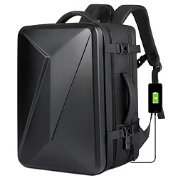 Yonis Sac À Dos Ordinateur Grande Capacité Waterproof Sac À Dos Ordinateur Grande Capacité Imperméable Avec Port USB Noir YONIS