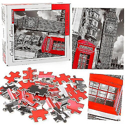 Universal Copz London Clock Tower Puzzle Puzzle, casse-tête de décompression pédagogique, décoration murale 1000 pièces