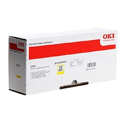 Oki C712 Toner Jaune 46507613 