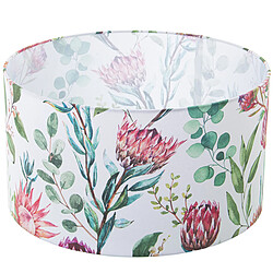 Écran de lampe Alexandra House Living Multicouleur Textile Floral 45 x 25 x 45 cm