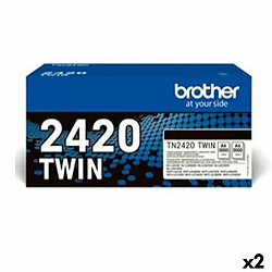 Toner Brother HLL2310D 2350DW 2370DN 2375DW MFCL2710DW 2730DW 2750DW Noir (2 Unités) 