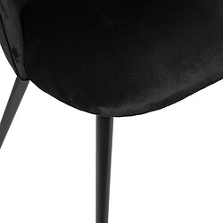 Atmosphera, Createur D'Interieur Chaise Slano noir - ATMOSPHERA