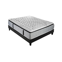 Olympe Literie Ensemble Phigalie Ensemble PHIGALIE 140x190 cm | Matelas Ressorts ensachés + Sommier Bois