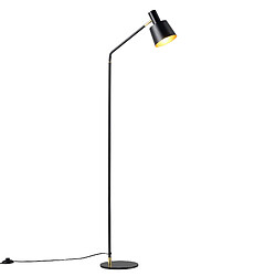 Lampadaire Bristol abat-jour réglable E14 hauteur 140 cm noir [lux.pro]