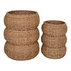 EPIKASA Lot de 2 Paniers Décoratifs de Rangement Sarbas