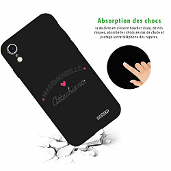 Avis Evetane Coque iPhone Xr Silicone Liquide Douce Anti Chocs, Housse de Protection noir