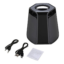 Universal YYH Portable Bluetooth haut-haut-parleur mini-soupasière sans fil Subwoofer Prise en charge de la carte TF pas cher