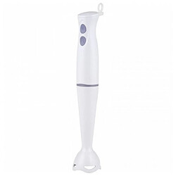 Totalcadeau Mixeur plongeant blanc 300W - Mixer Smoothie et Milk-shake, Soupe et Sauce pas cher