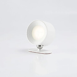 lampe magnétique Halterrego 2-en-1 : lampe de bureau / lampe amovible , couleur blanche