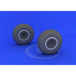 B-17 wheels for HK Models - 1:48e - Eduard Accessories 