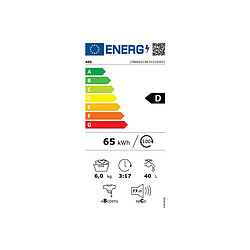 Machine à laver AEG LTN6K6210B 1200 rpm 6 Kg