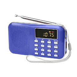 Universal Mini radio FM portable multifonctionnel, affichage numérique, haut-parleur TF, lecteur MP3 USB, recharge 