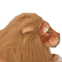 Avis vidaXL Lion en peluche Marron XXL