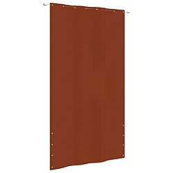 vidaXL Écran de balcon Terre cuite 160x240 cm Tissu Oxford 