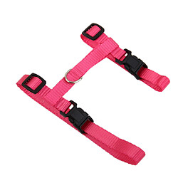 Acheter Réglable Chat Nylon De Ceinture Laisse Collier Harnais De Sécurité Sangle Corde Rose